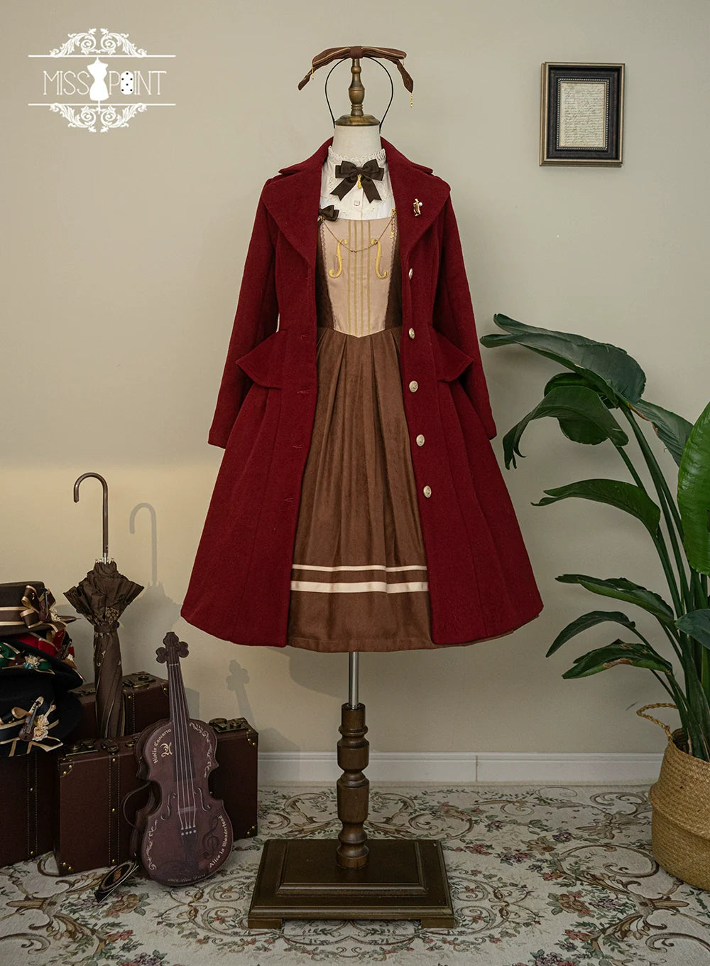 Miss Point - Customized Lolita Jumper Dress - Elegant College Lolita JSK