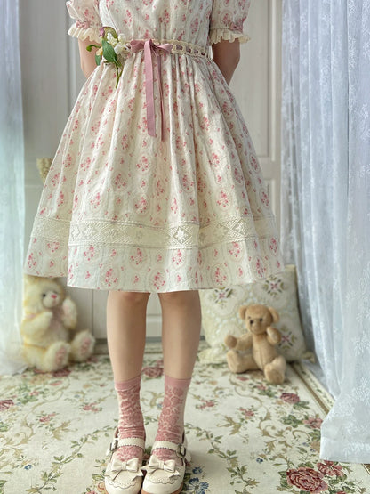 Miss Point - Customized Elegant Lolita OP Dress Cute Daily Girl Short Lolita Dress