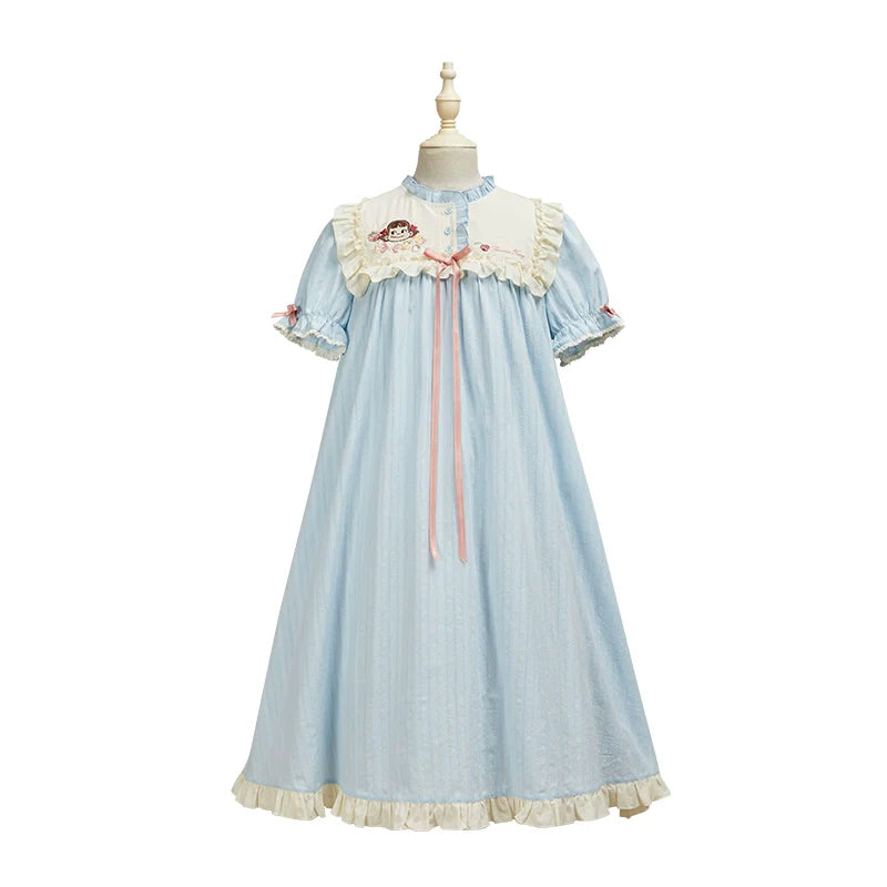 Summer Fairy - IP Collab Kawaii Lolita Dresses OP Home Wear Salopette Cardigan SK