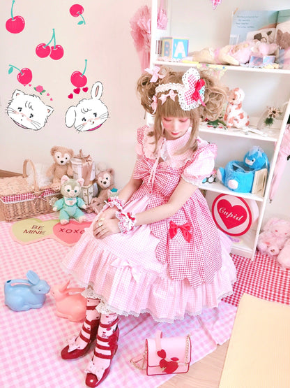 Fluff Mollie - Split Pea Breakfast - Kawaii Lolita Cotton JSK