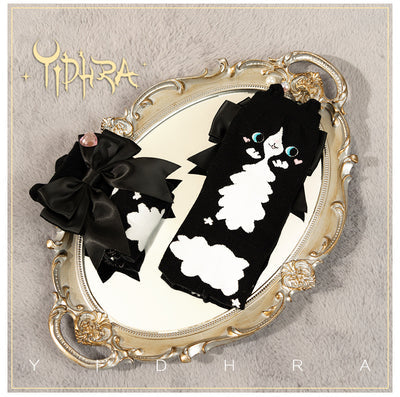 Yidhra - Cute Cat Cotton Lolita Socks
