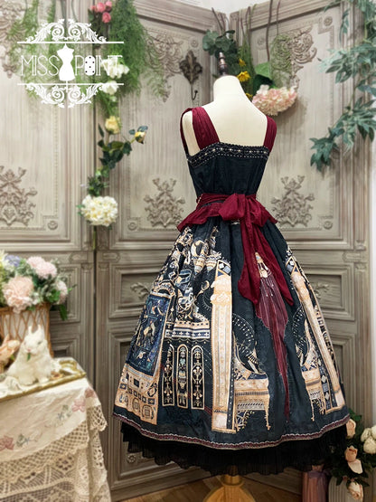 Miss Point - Dusk Best - Egyptian Lolita Dress Set Gorgeous JSK