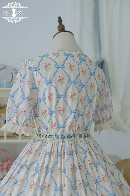 Miss Point - Customized Elegant Lolita OP Dress Cute Daily Girl Short Lolita Dress