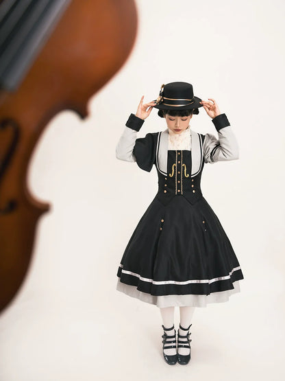 Miss Point - Elegant Lolita Coat - Golden Movement Customized Short Coat