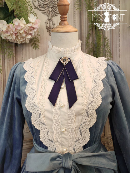 Miss Point - Customized Lolita Dress Vintage Elegant Velvet OP Dress