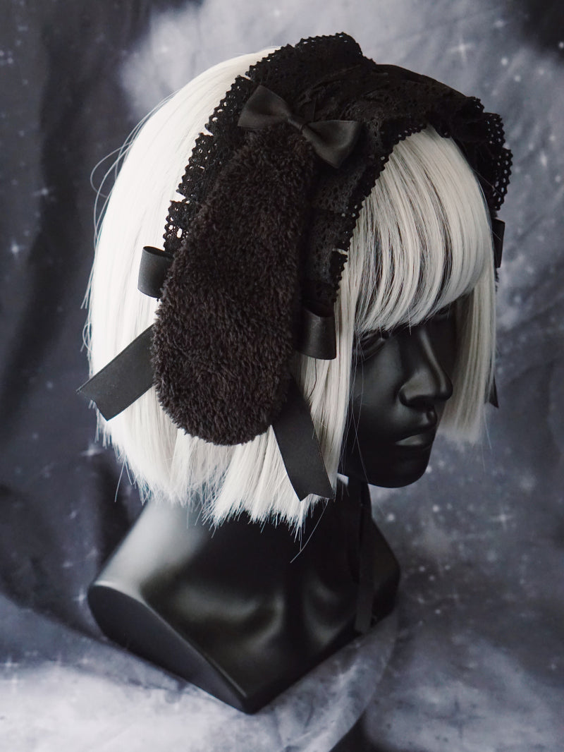 Strange Sugar - Black Wings Halloween Goth Lolita Hairband