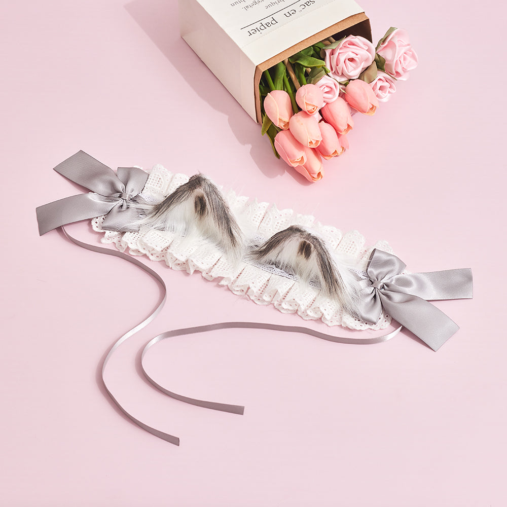 Sugar Time - Kawaii Lolita Cat Ears Design Headband