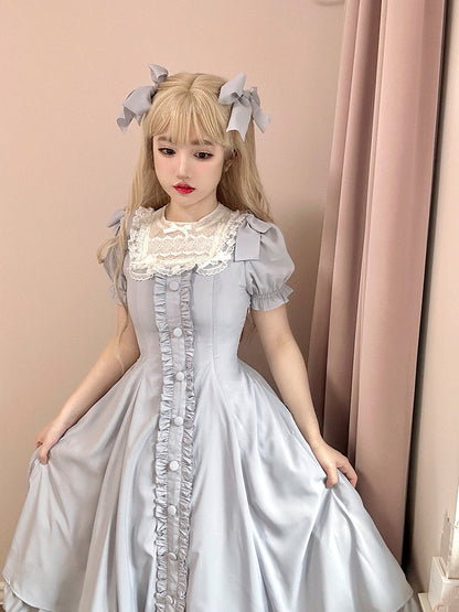 Sweet Wood - Long Vesion Elegant and Vintage Lolita OP