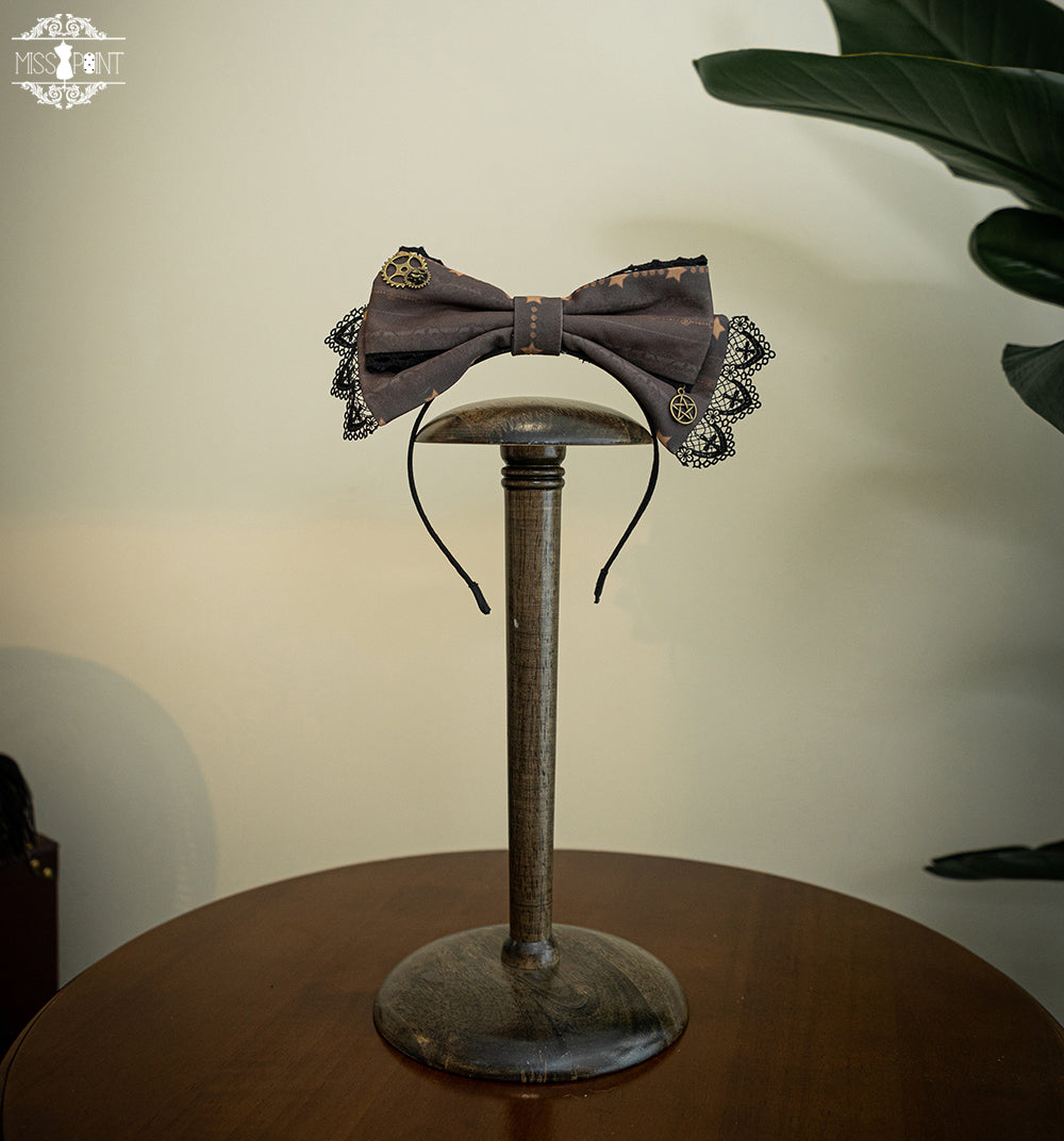 Miss Point - Demon Hunter's Diary - Lolita Accessories Hat KC Necklace Brooch Waistband