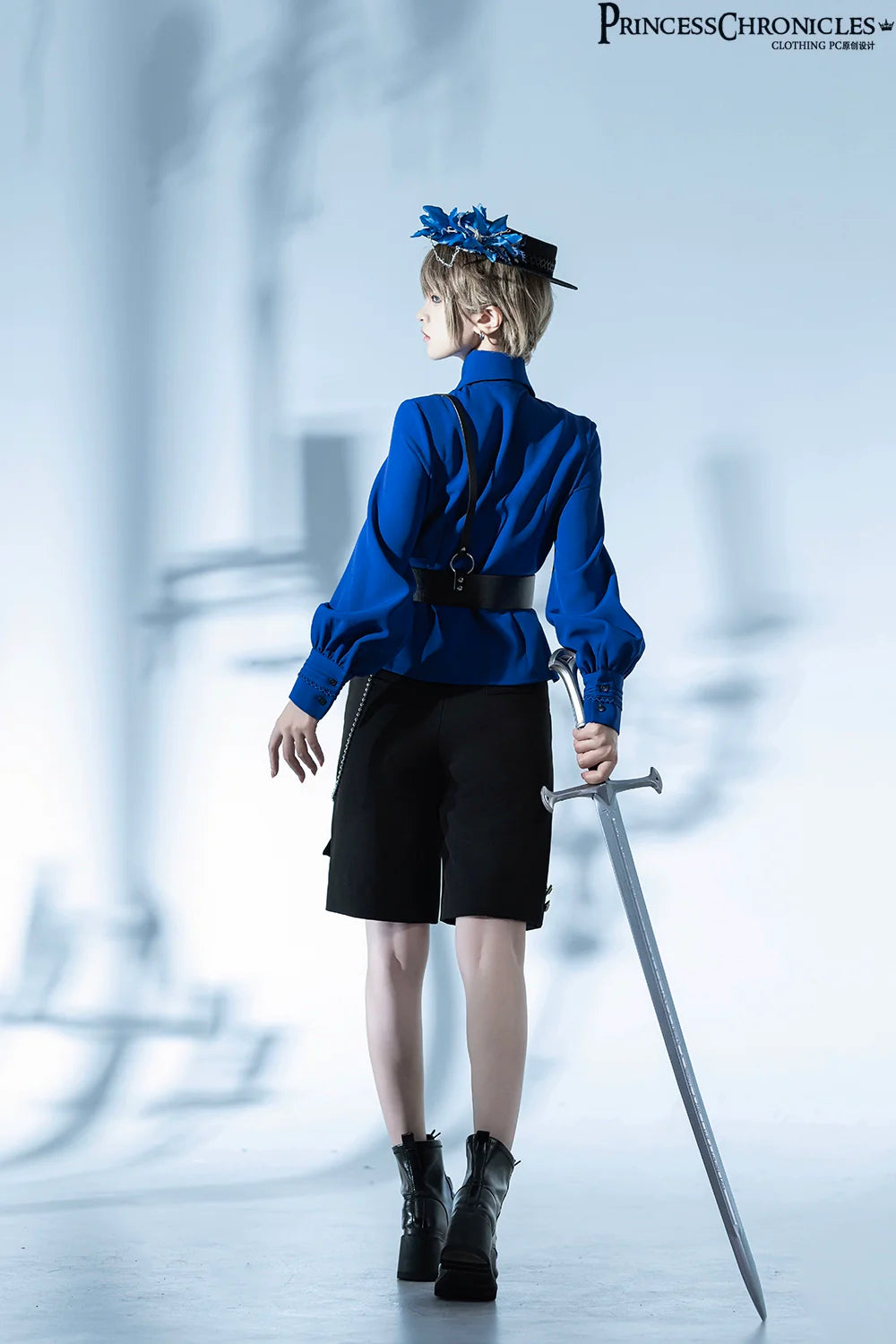 Princess Chronicles - Black Dragon - Gothic Lolita Shirt Retro Elegant Blouse Multicolors