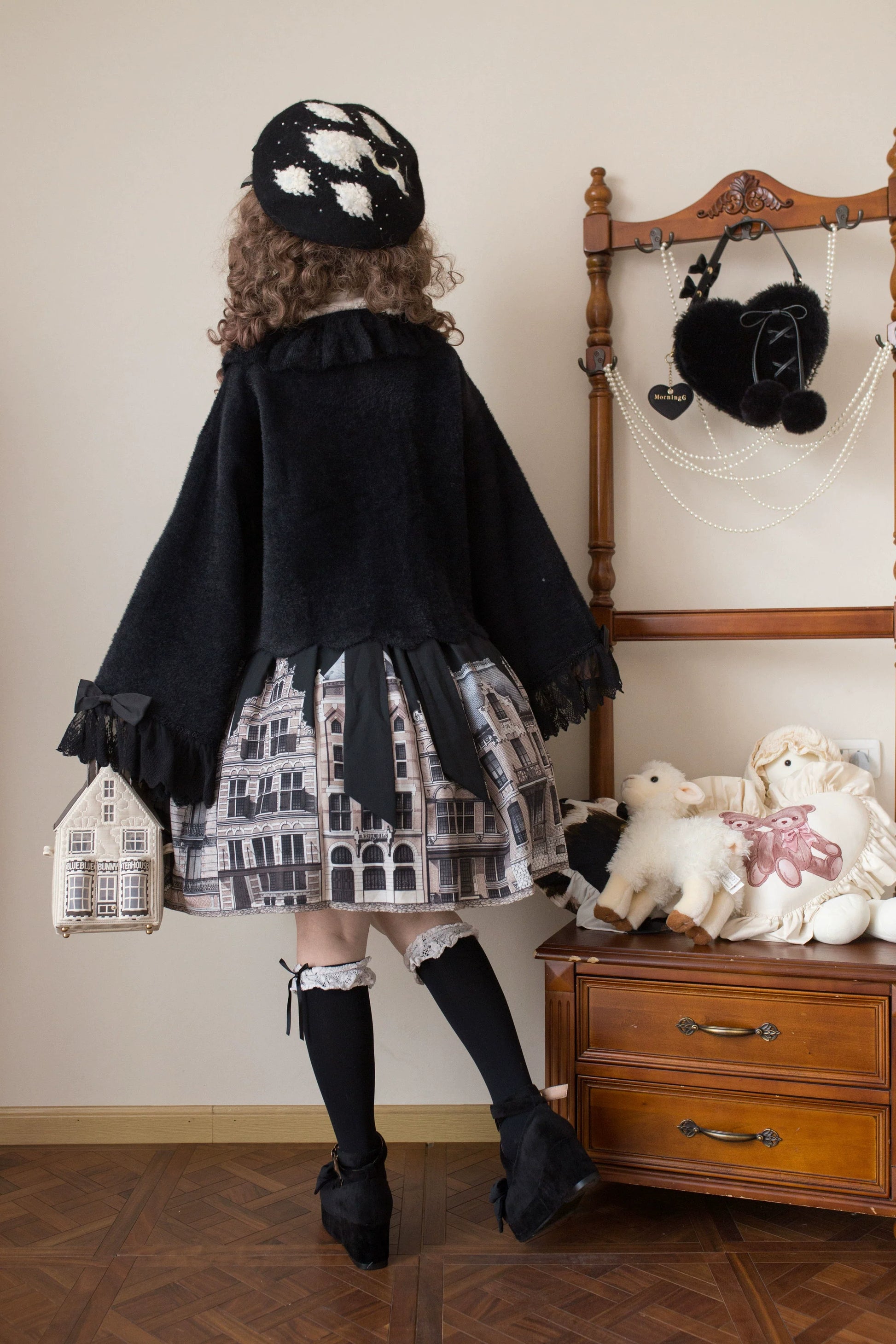 MIST - Qian's Letter - Sweet Lolita Sweater Winter Cardigan Coat