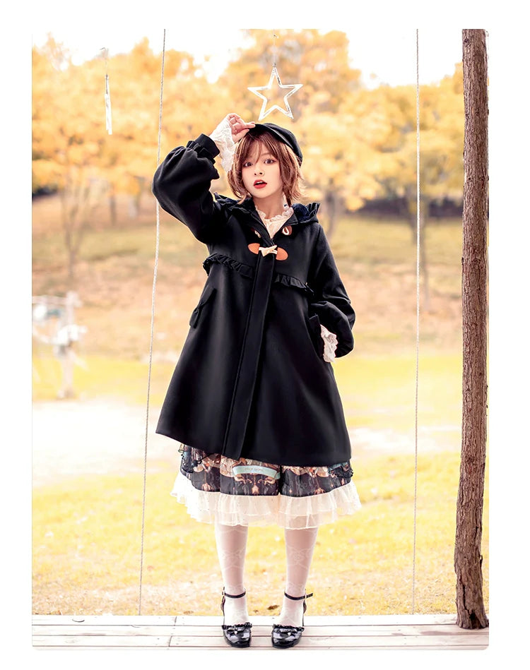 Fairy Cat - Sweet Lolita Coat Autumn and Winter Lolita Outwear