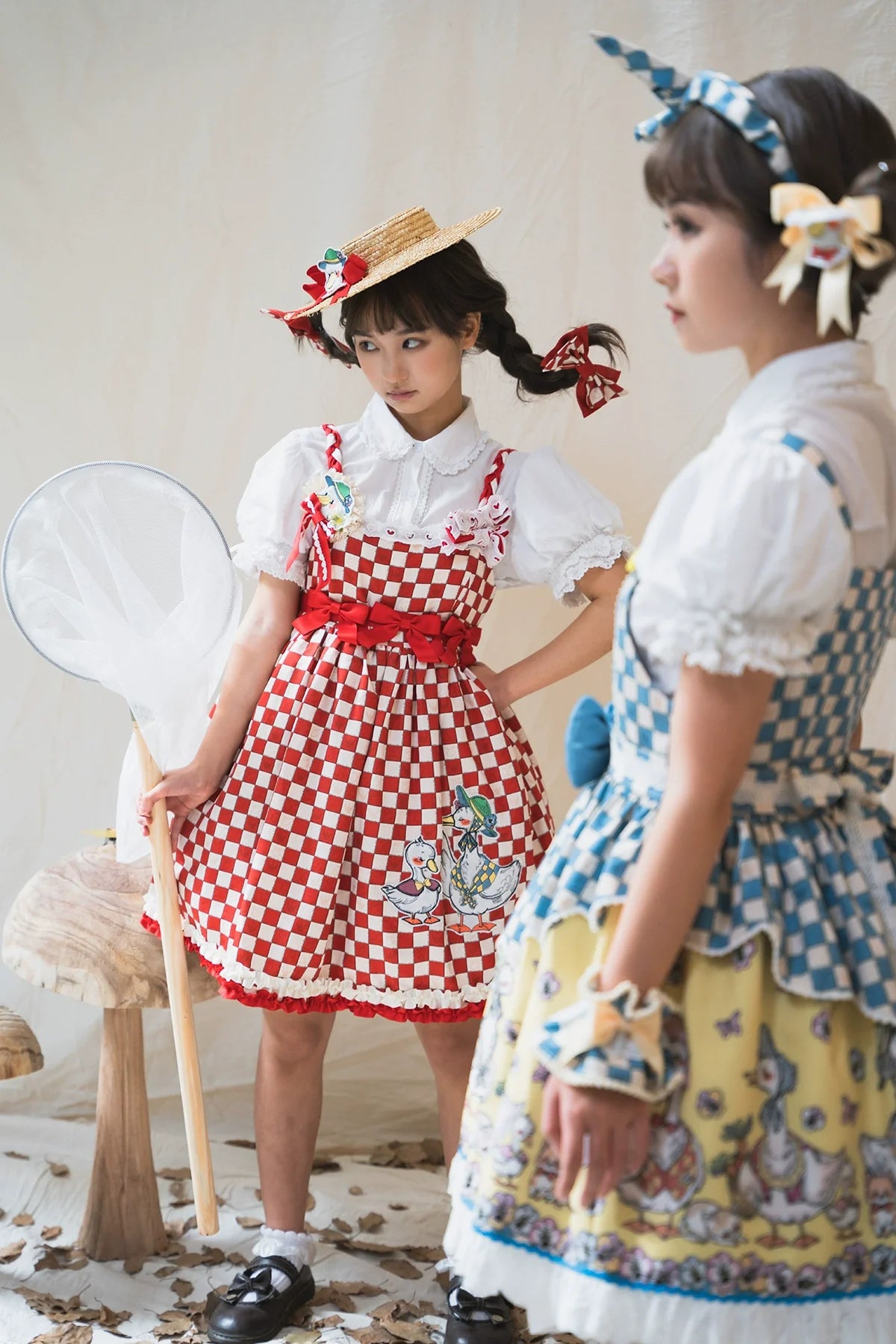 Chemical Romance - Hello Duck - Kawaii Lolita JSK Duck Print Lolita Dress