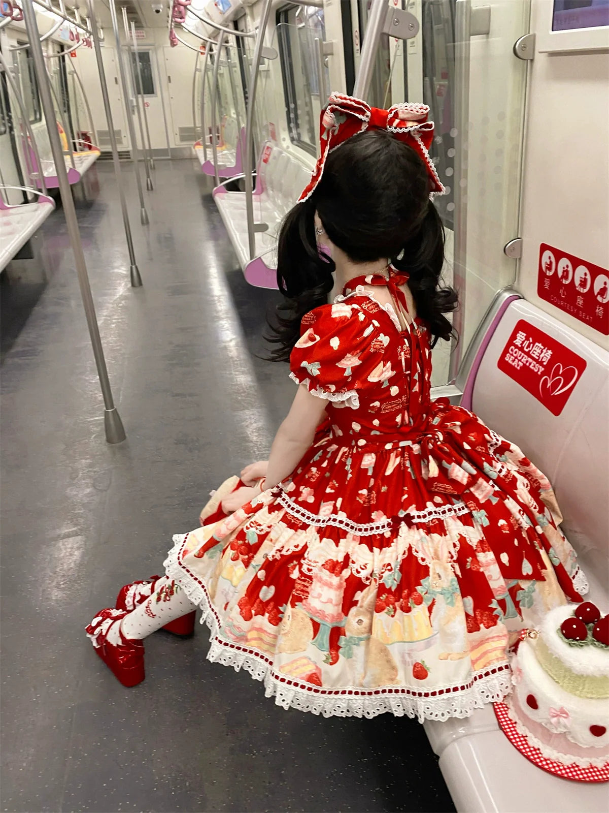 Dark Star Island - Honey Bunny Cake - Sweet Lolita JSK/OP/Strap SK/Shirt