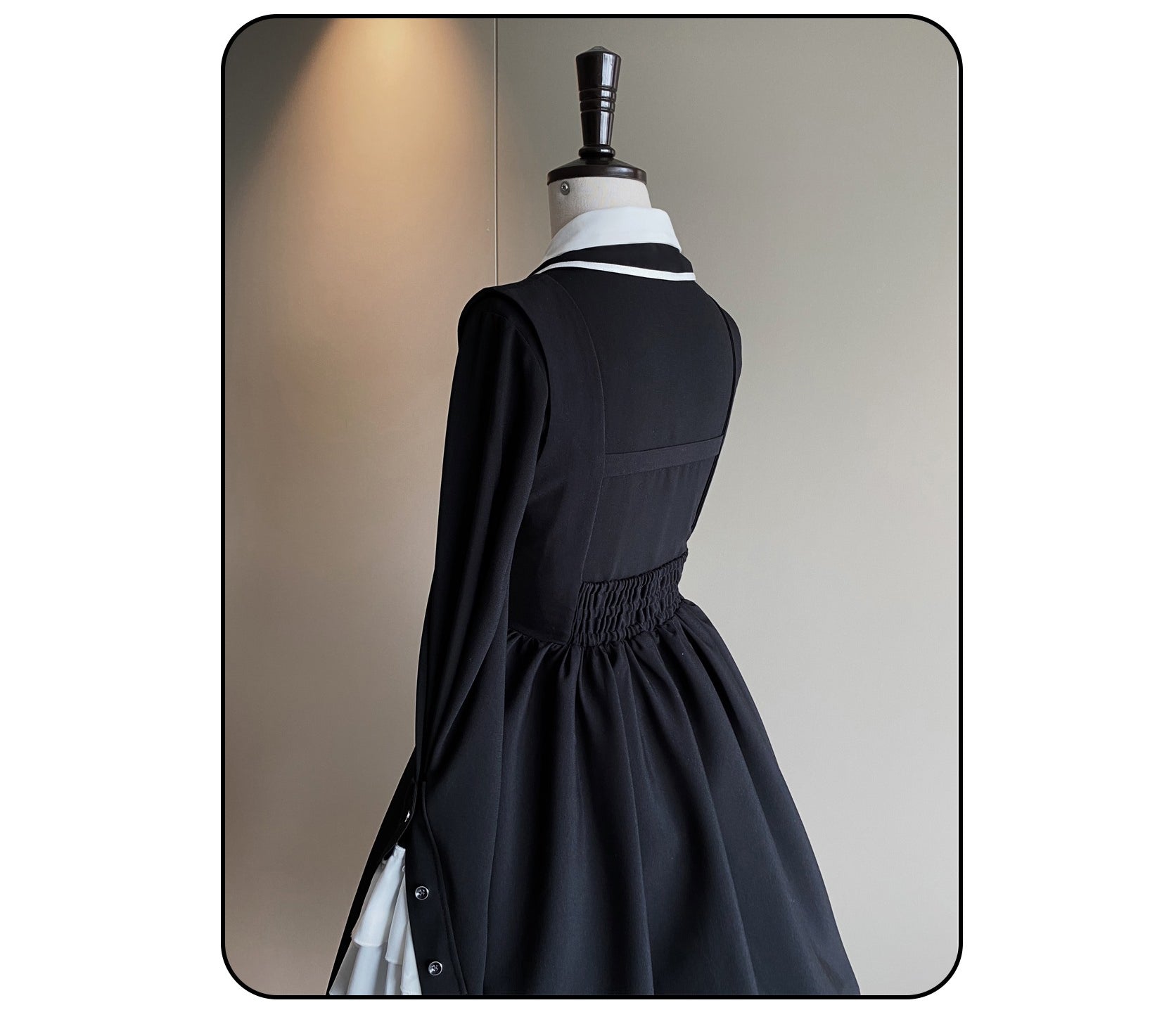 Susin Lolita - Cross Praise - Nun Style Gothic Lolita Dress and Blouse