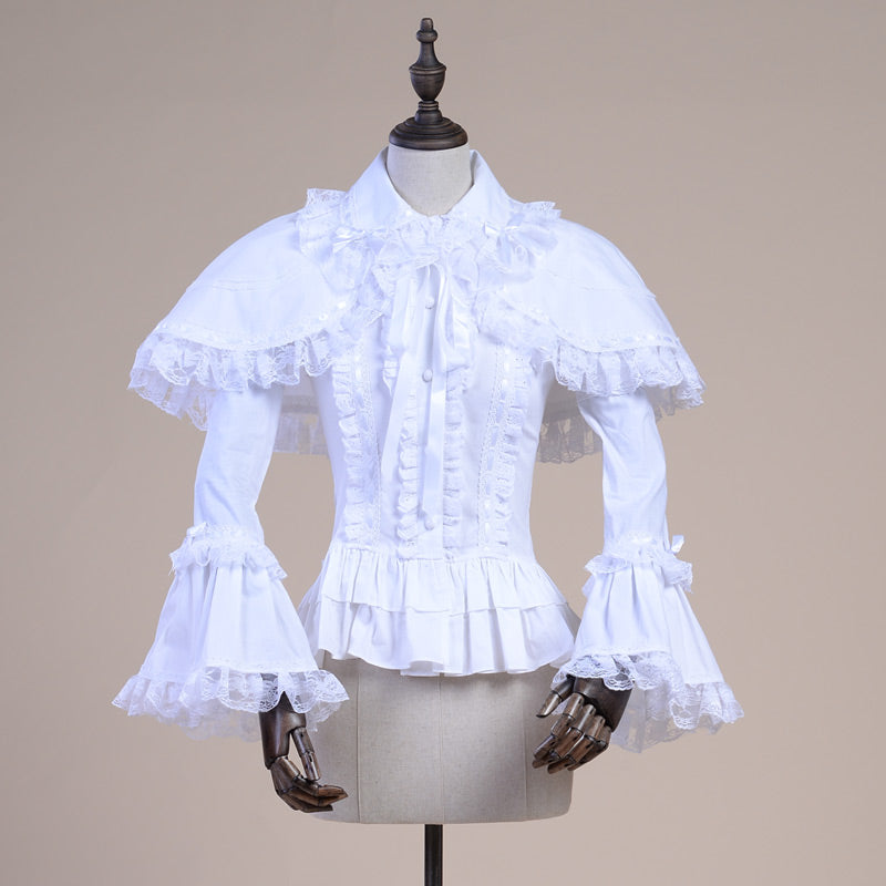 Lace Garden - Retro Lolita Princess Winter Shirt