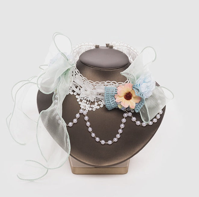 Youpairui - Sylph - Classic Lolita Tea Party Green Jumper Dress