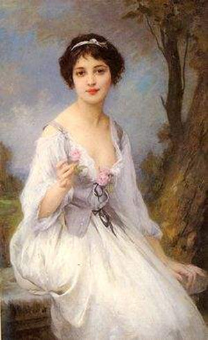 Rose of Sharon - Cameo Lolita Necklace and Ring