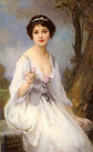 Rose of Sharon - Lily Miss - Elegant Lolita Pearl Necklace and Earrings Set