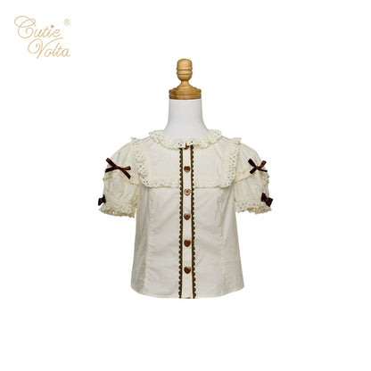 CutieVolta - Blissful Confectionery - Sweet Lolita OP Dress Bear Print JSK