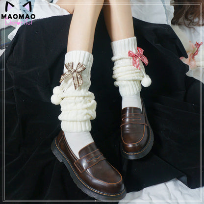 Kawaii Lolita Fluffy Rabbit Ears Leg Warmer