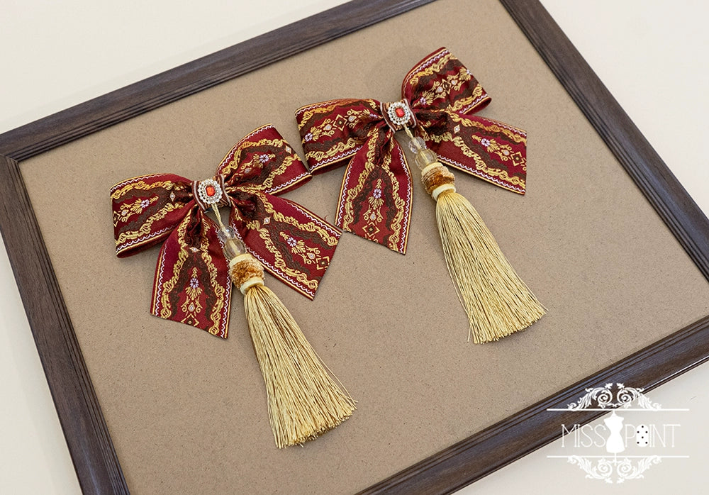 Miss Point - Kaleidoscope - Retro Lolita Headdress Bonnet Set and Necklace