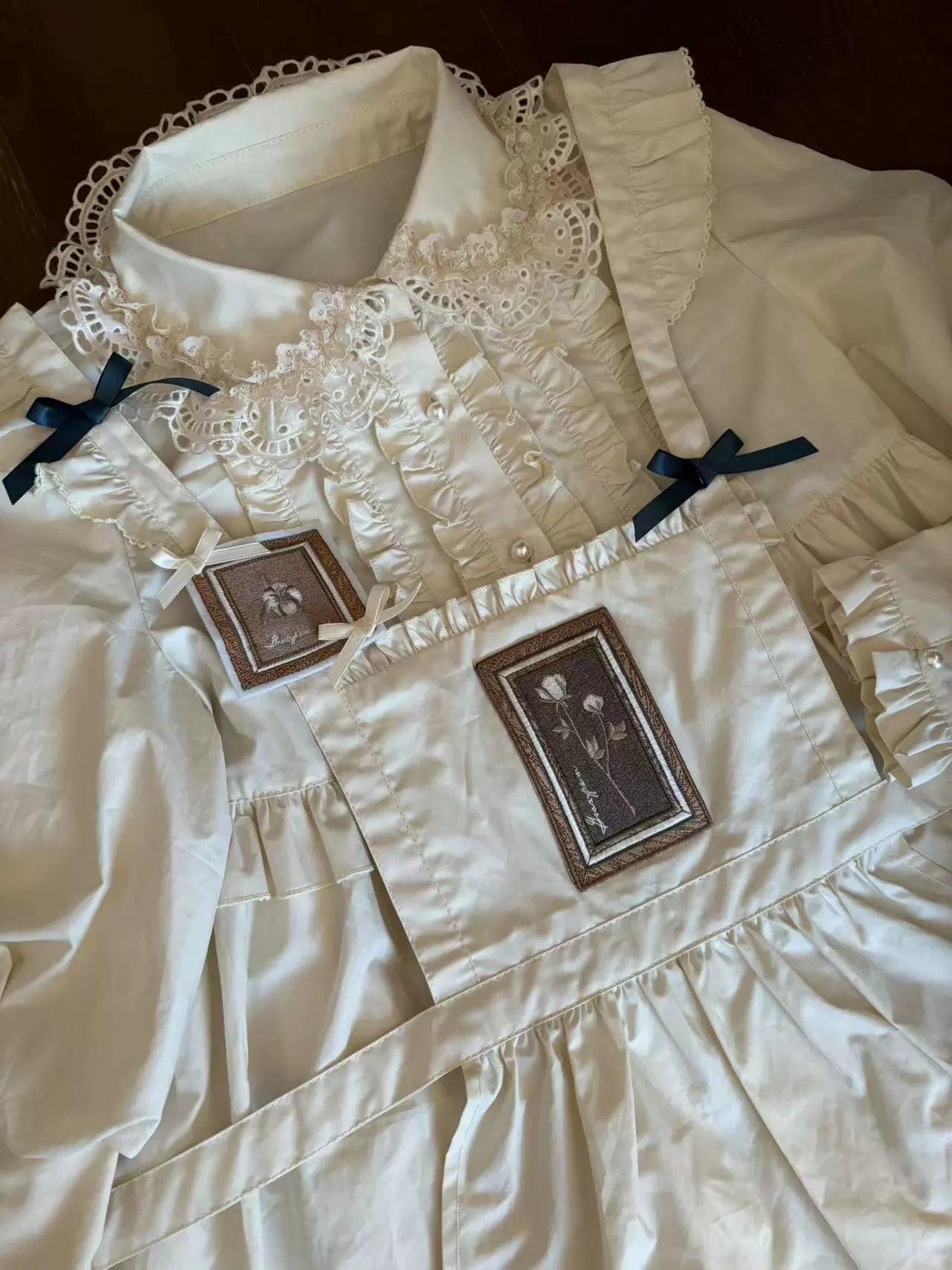 Babyblue - Gretel Bear - Vintage Lolita Dress Teddy Bear Prints Dress