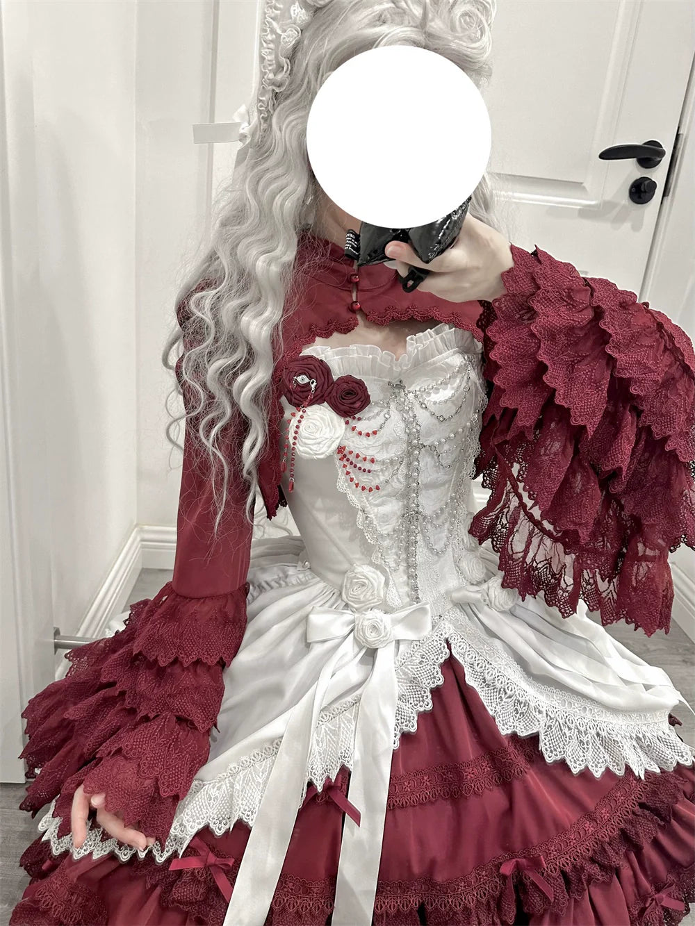 LeMiroir - Saint - Gothic Lolita Bolero Skirt Mermaid Dress Corset