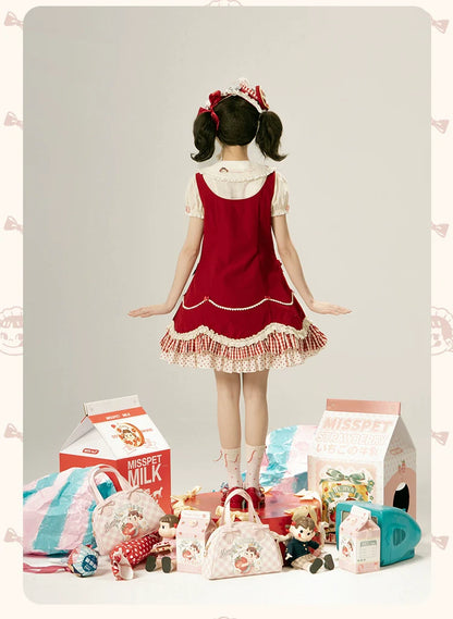 Summer Fairy - IP Collab Kawaii Lolita Dresses OP Home Wear Salopette Cardigan SK