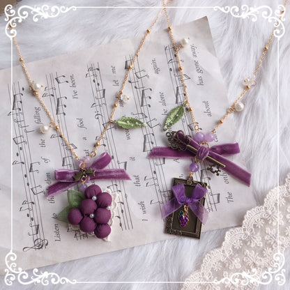 Chestnut Lolita - Louvre Vineyard Accessory Hairband Retro Lolita KC