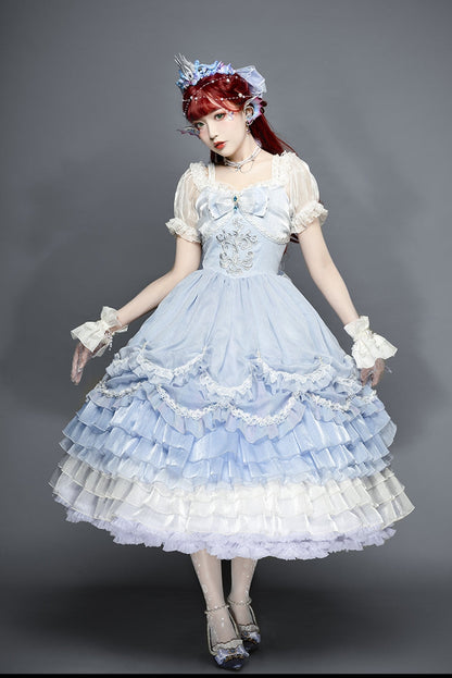 Youpairui - Puffy and Violent Fishbone Clouds Lolita Petticoat