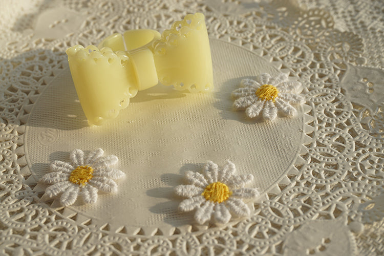 Cat Tea Party - Sweet Lolita Bow Ring and Necklace