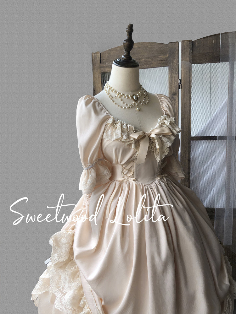 Sweet Wood - CLA Vintage French Lolita OP Dress