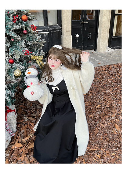 Yingtang - Sweet Lolita Coat Plus Size Lolita Dress Set