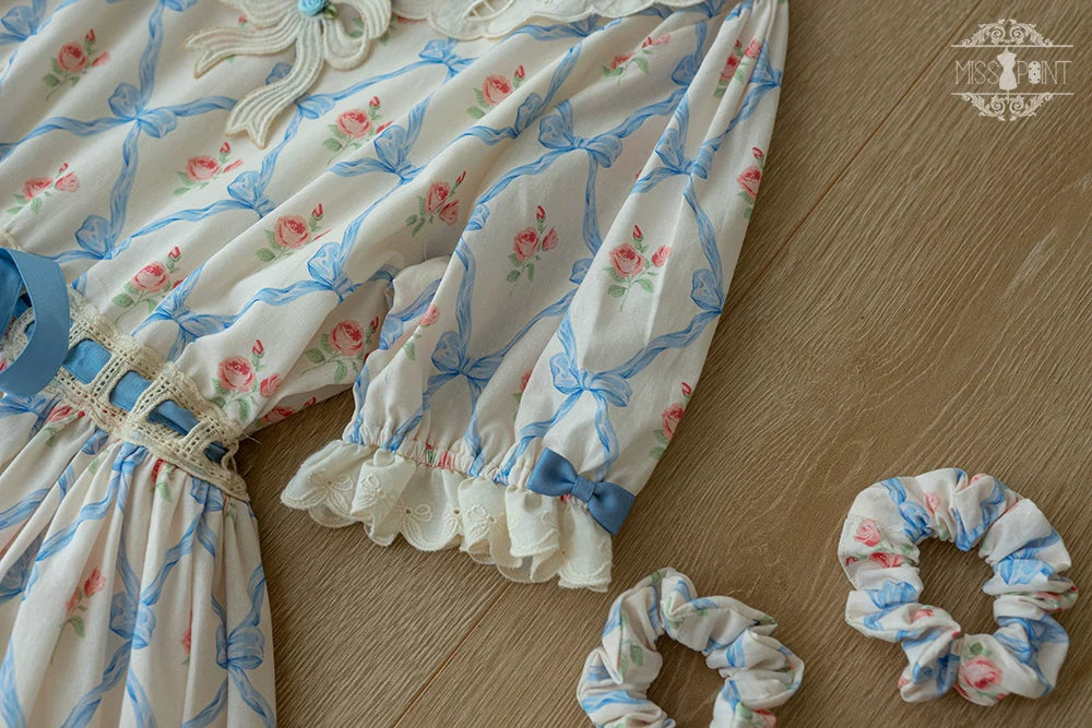 Miss Point - Customized Elegant Lolita OP Dress Cute Daily Girl Short Lolita Dress