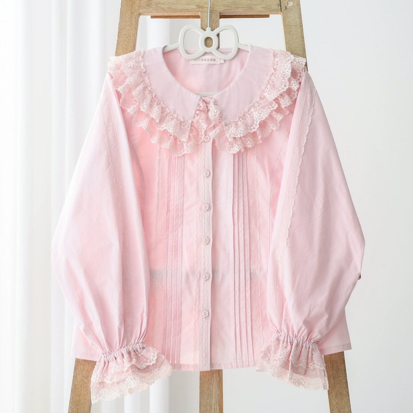MIST - Hyde Garden - Daily Lolita Shirt Cotton Blouse Long Sleeves