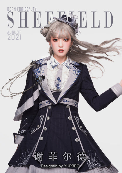 Youpairui - Sheffield - British Style Lolita JSK Set