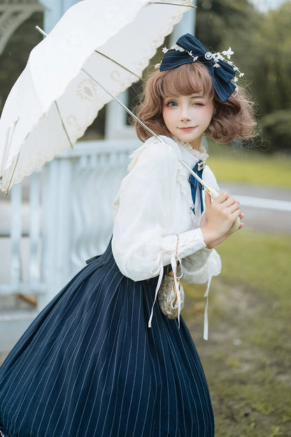 Miss Point - Rose Doll - Elegant Lolita Mutton Sleeve Blouse