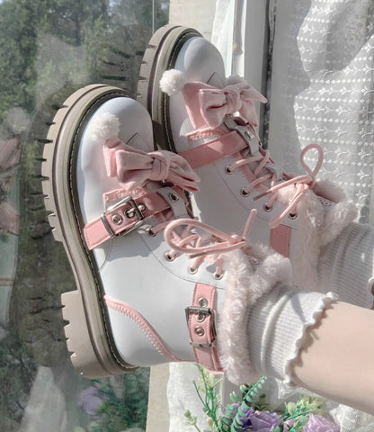 StarsCrwon - Sweet Lolita Shoes Winter Lolita Martin Boots