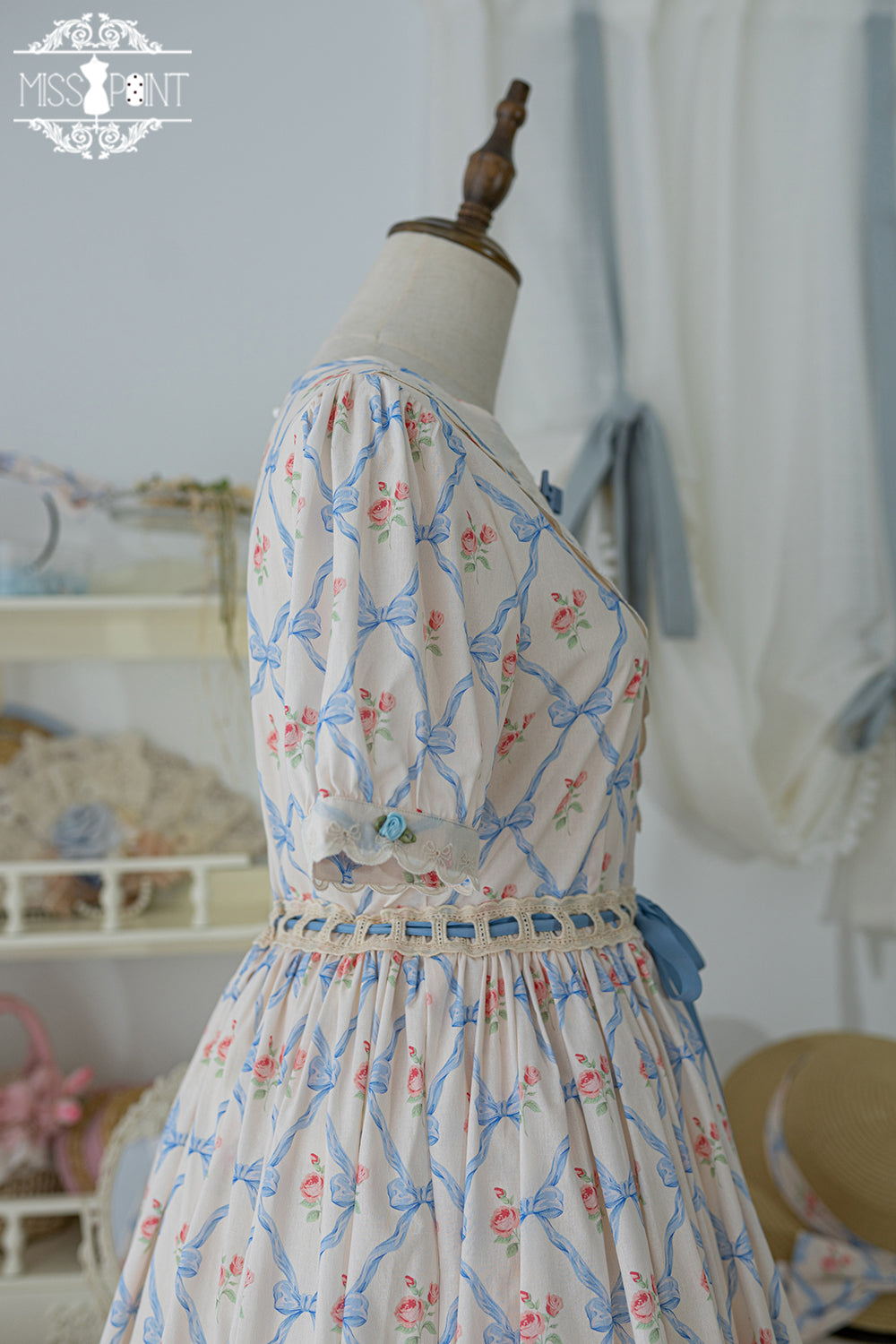 Miss Point - Happy Summer Elegant Lolita Floral OP Dress