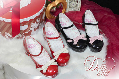 Dolly Doll - Lovers' Gift - Round Toe Middle Heel Mary Jane Lolita Shoes