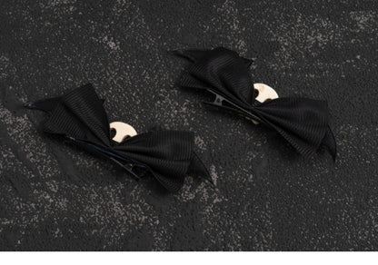 Strange Sugar - Gothic Hair Accessories Set Skulls Sharks Lolita Clips Headbands