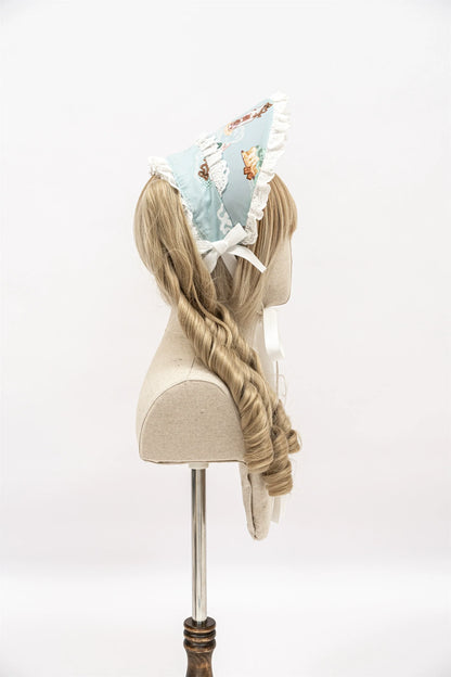 Babyblue - Bear Honey - Sweet Lolita Accessory Gingerbread Man Design