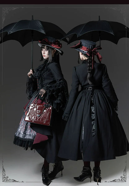 TALEBRINGER - The Sanguivorous Clan 2.0 - Gothic Lolita Coat, Blouse & SK