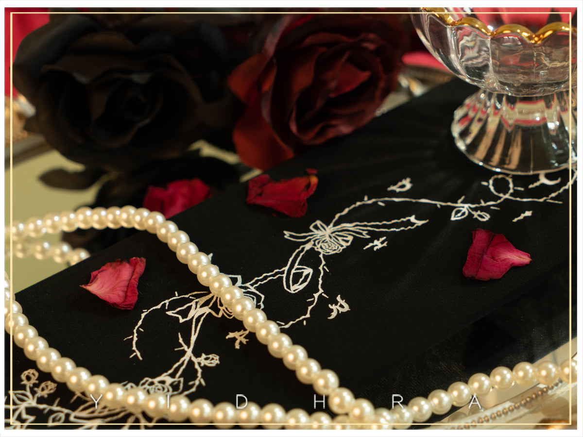 Yidhra - Whisper Rose - Summer 20D velvet Lolita Tights