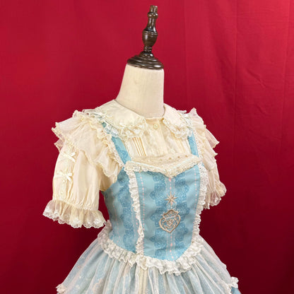 DMFS Lolita - Lanxin Shirt - Cotton Sweet Lolita Lace Blouse