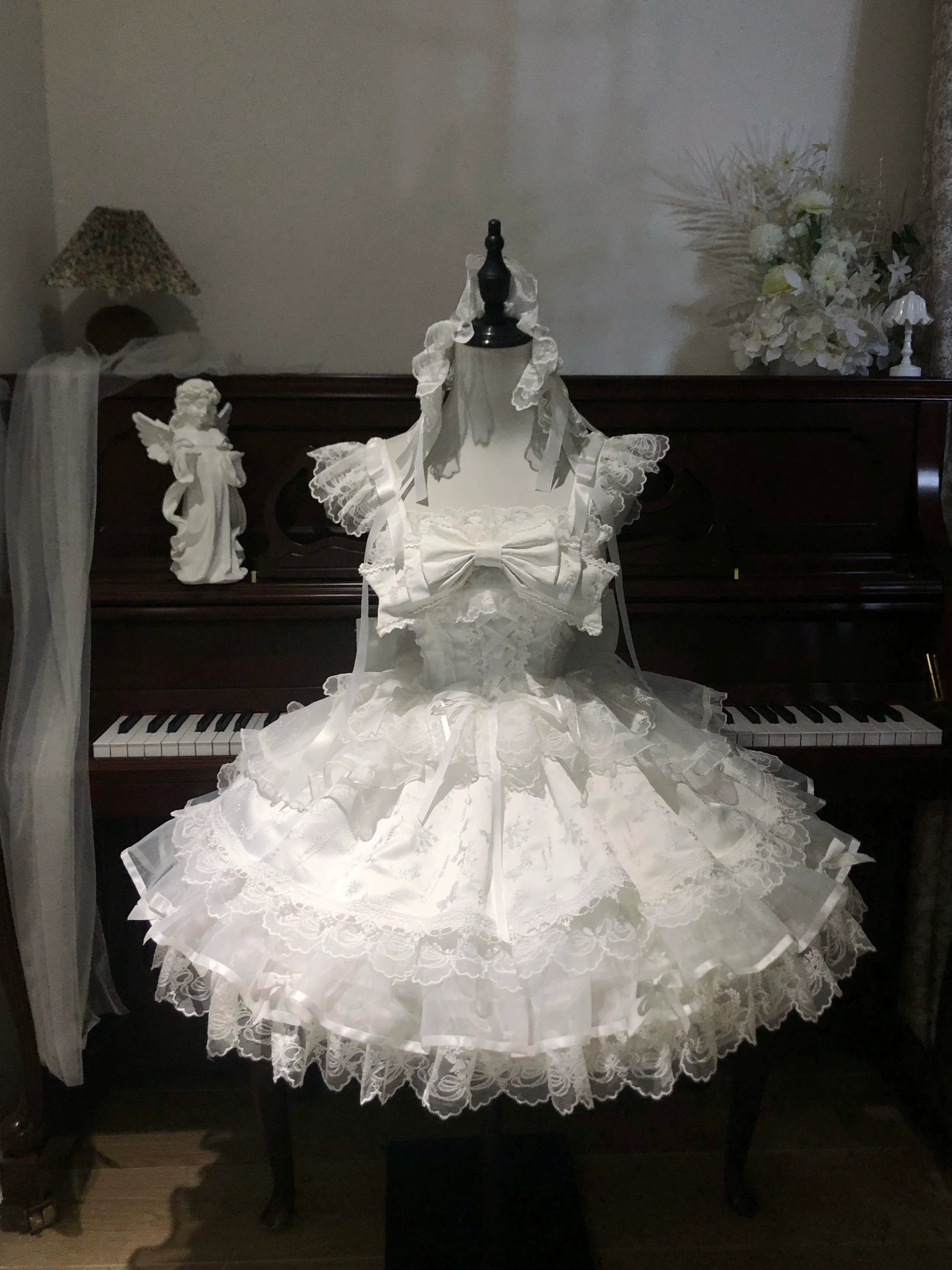 Sugar Girl- Fleeting Isle - Sweet Lolita Ballet Style Jumper Dress