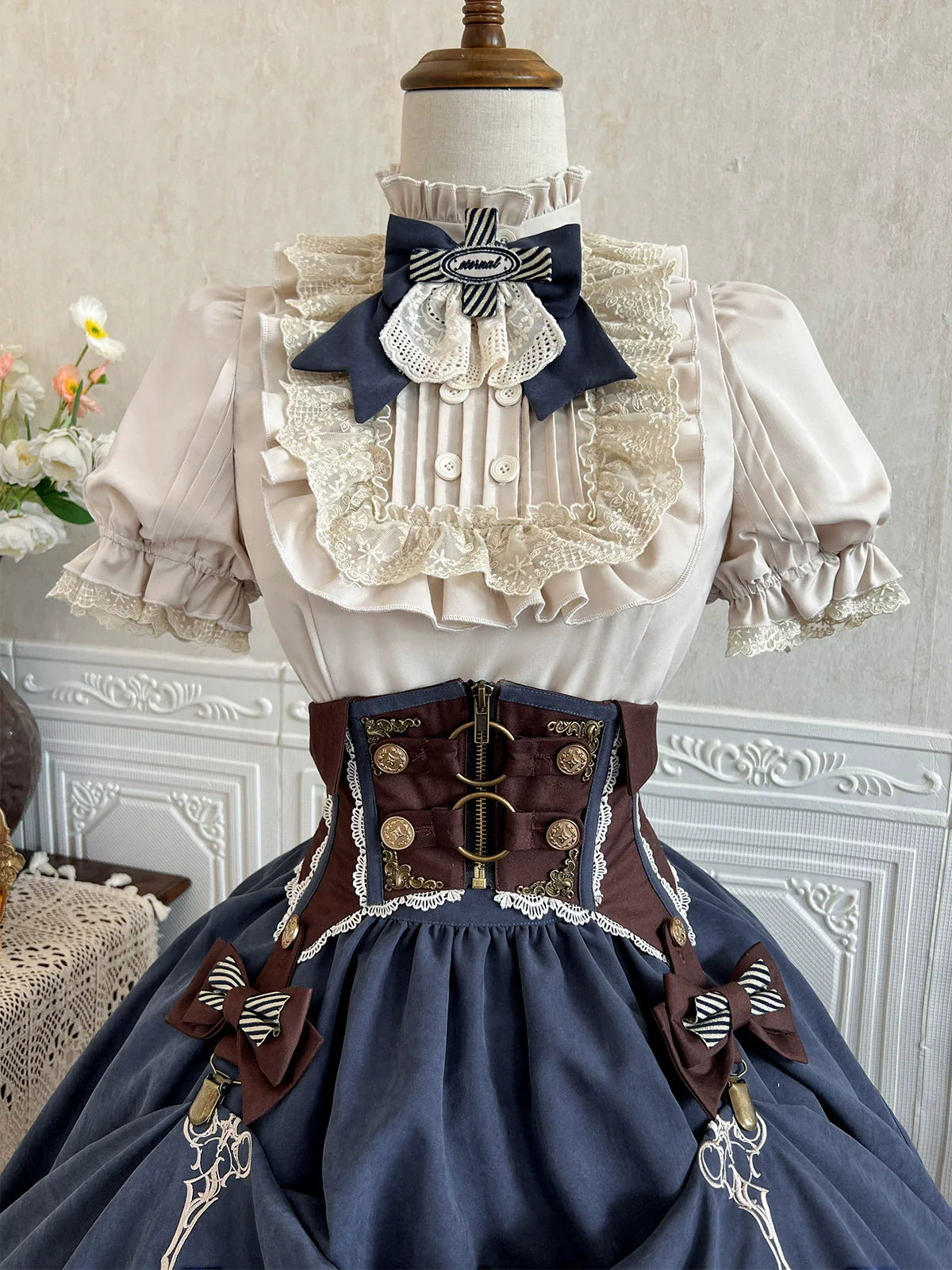 Cornfield Lolita - Gilded Pointer - Elegant Classic Lolita Skirt Suit Punk Lolita Style