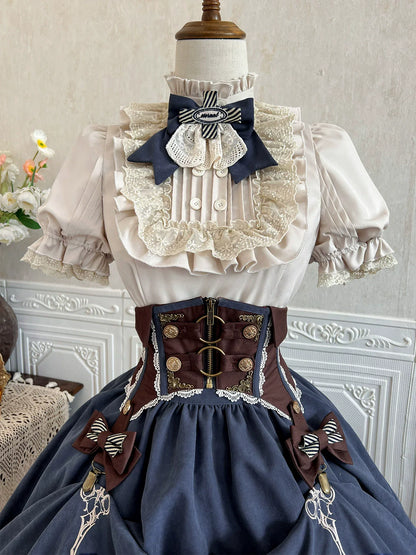 Cornfield Lolita - Gilded Pointer - Elegant Classic Lolita Skirt Suit Punk Lolita Style