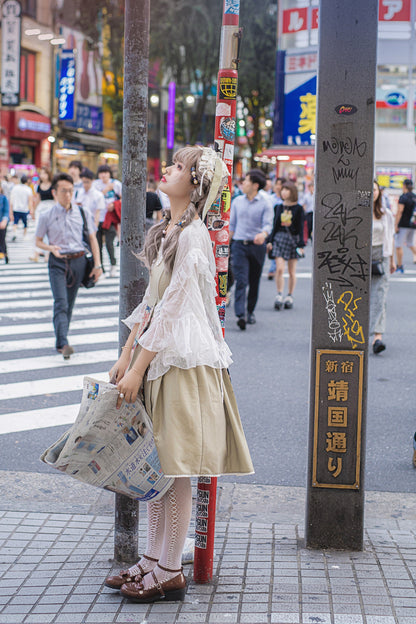 YuanSu - White Sun-proof Dual Use Lolita Cardigan